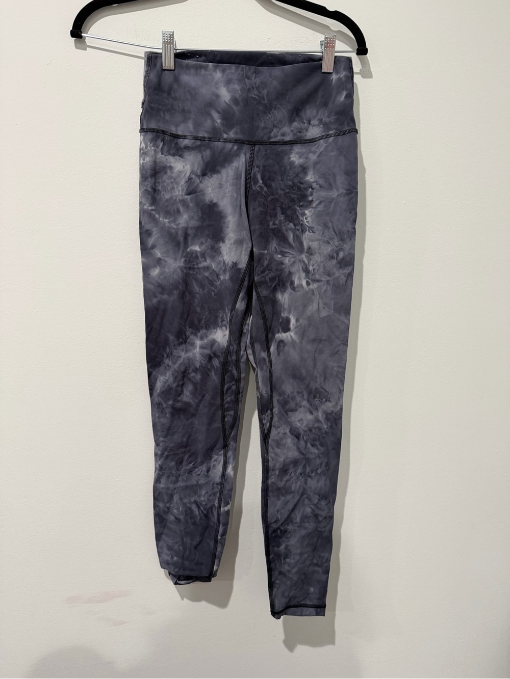 Women’s Tie-Dye High-Waist Leggings - Gray